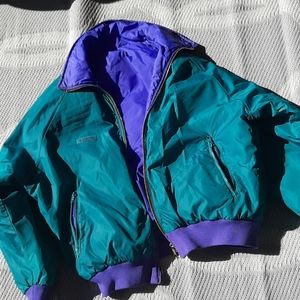 Columbia reversible ski coat w Thinsulate 3M